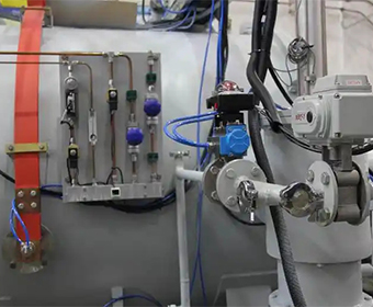 催化脱脂炉过程